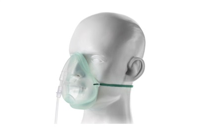 Intersurgical EcoLite , adult, oxygen mask with tube, 2.1m 1135015