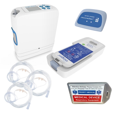 NEW Inogen Rove 6 Portable Oxygen Concentrator Package Deal