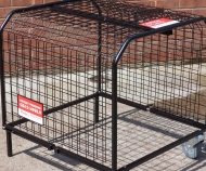 Small expanding heater cage