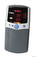 Nonin 2500A Palmsat Digital Oximeter w/ Adjustable Alarms & Memory 