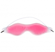 Cooling Gel Eye Mask Hot Cold Pink Pain Stress Relief Muscle Relaxing Sleep UK