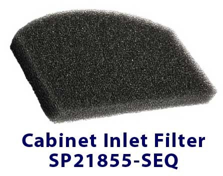 SeQual Integra 10L Cabinet Inlet Filter SP2185-SEQ